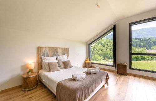 Villa Alésia - Jacuzzi et vue montagnes, environnement apaisant - Photo 4