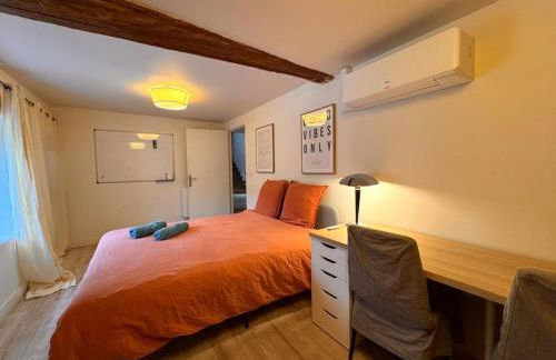 Maison familiale climatisée, jardin cinema et jeux - Foto 23