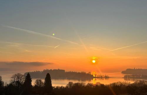 Helles Apartment mit Seeblick und großer Terrasse - Foto 5