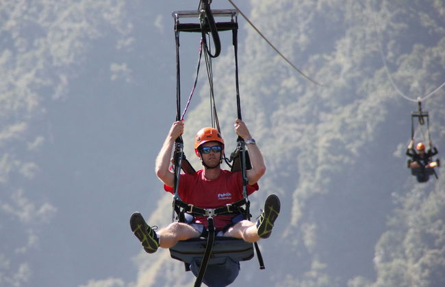 Zip-Flyer en Pokhara - con traslados - Foto 3
