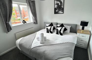 Dovefield House - Modern 3 Bed Home from Home - Alton Towers, Uttoxeter Races - Foto 20