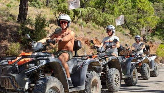 Profitez de la balade en quad