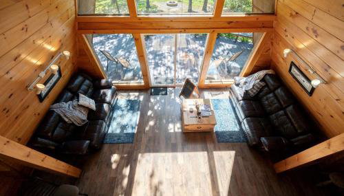 Secluded A-Frame Cabin with Incredible Views near Mountain Fork River in Oklahoma - Foto 2