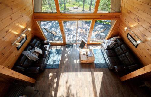 Secluded A-Frame Cabin with Incredible Views near Mountain Fork River in Oklahoma - Foto 2