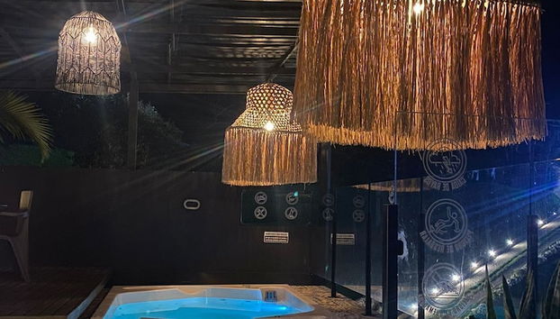 Idromassaggio all'aperto