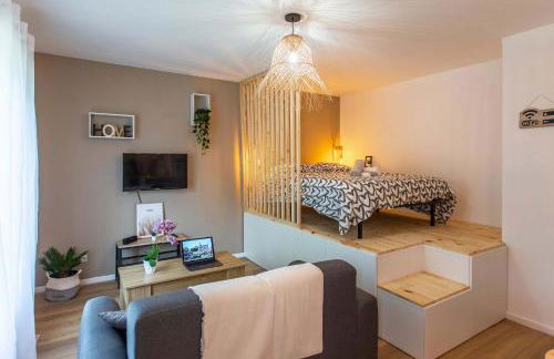 L'Estrade - Parking Centre 5 min Gare d'Amiens - Foto 9