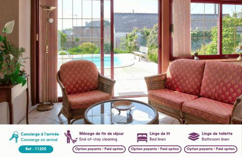 Maison avec piscine pour 4 adultes, 2 enfants - Foto 2