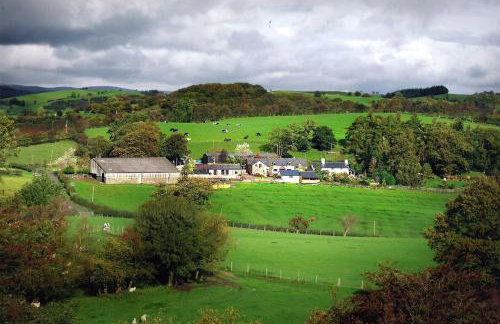 Wheat Cottage - 5* Cyfie Farm with private covered hot tub - Foto 19
