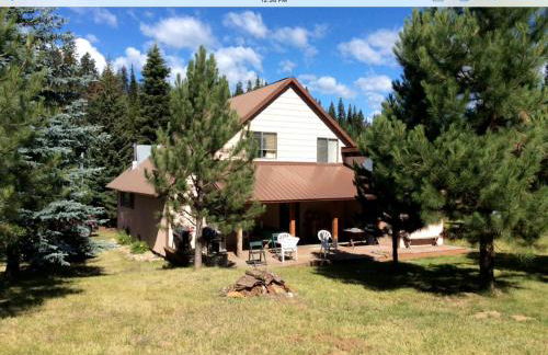 Secluded Cabin Rental with a Covered Back Deck in Elk City, Idaho - Foto 14