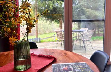 Żywiołowo - domki w stylu stodoły z placem zabaw i stawem - OGIEŃ - Foto 4