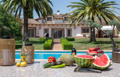 Andalusische Luxus-Finca Villa La Almunia Garden Ronda - Foto 15