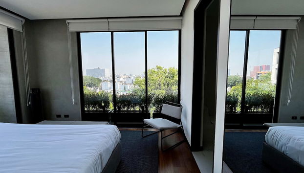 w Amazing 2BR With Elegant Balcony in Roma Nte - Foto 3, Habitación