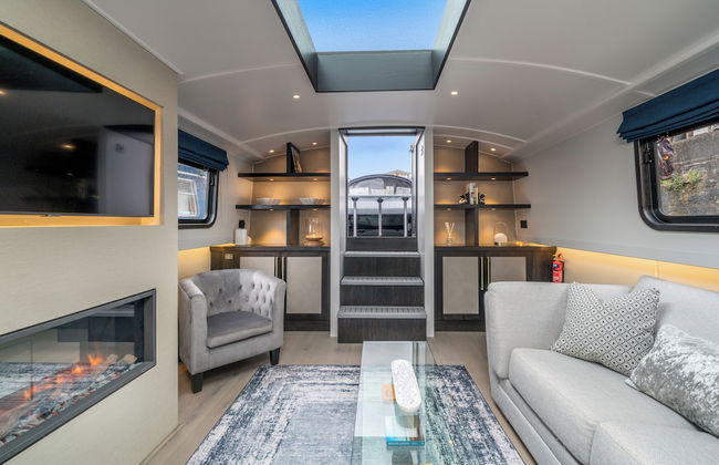 Elegant houseboat near Canary Wharf - Foto 28