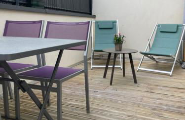 Plein centre Auray - Grand duplex 2 suites avec terrasse ensoleillée - Foto 4