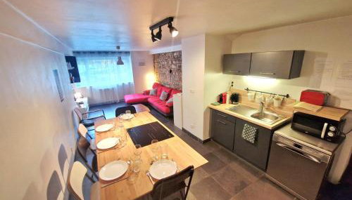 Grand duplex 5 pers au cœur de Lyon Opéra & métro - Photo 5, stove, dishwasher