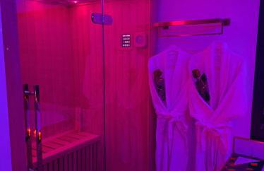 L'Aurore Love Room de prestige jacuzzi sauna piscine chauffée cuisine - Foto 6