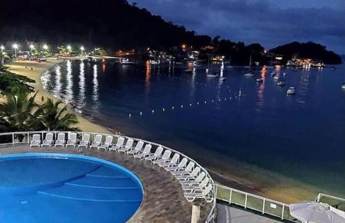 Angra inn - Praia Grande Apartamento a Beira Mar - Foto 3