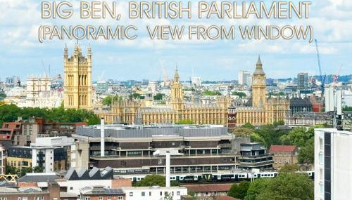 Big Ben Panorama, Parliament View, 3 bedrooms, Central London, Luxurious flat for 6 guests - Foto 3