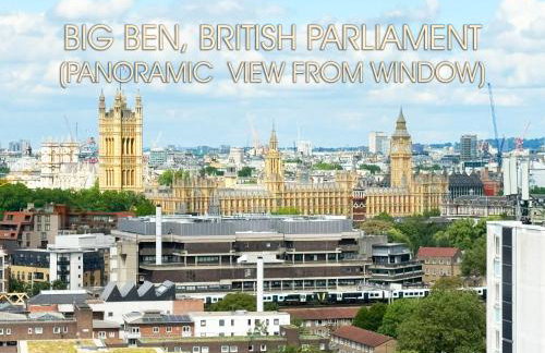 Big Ben Panorama, Parliament View, 3 bedrooms, Central London, Luxurious flat for 6 guests - Foto 3