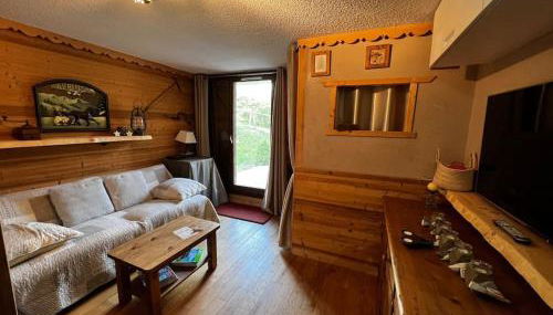 Appartement domaine la Clusaz Manigod avec terrasse sur les pistes de ski - Foto 5