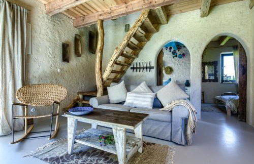 Pod mazurskim niebem dom rustykalny - Foto 51