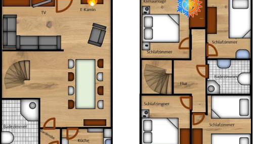 Seepark Kirchheim Ferienhaus bei Anne mit Sauna - Photo 2