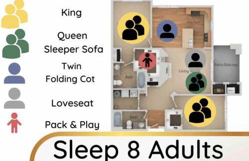 Bee Chic in SoJo w/hot tub+gym+local ski slopes - Foto 19