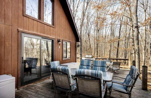 Lustrous Lakefront Cabin Oasis near Lake Ferndale in West Virginia - Foto 38