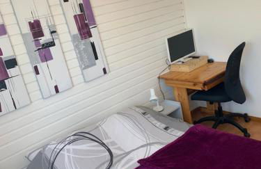 Beautiful apartment duplex in a chalet with garden for 6 in Morillon - Photo 7