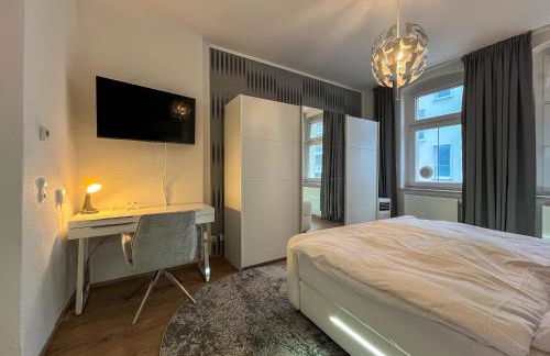 FeWo mit Kamin I Ruhige Lage I Zentral I Netflix I Parkplätze - Foto 12