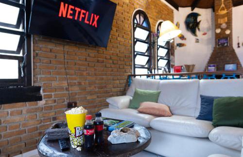 300m da praia, AC, churrasqueira| Brazilian Corner - Foto 44