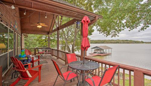 Private Dock and Fire Pit Cedar Creek Lake Home - Foto 2