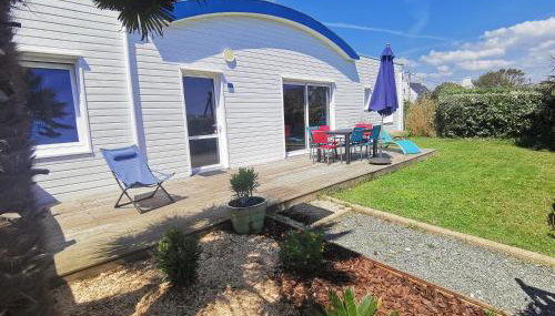 Vue Phare Pointe St Mathieu, accès direct Gr34 et plage, piscine chauffée - Foto 1