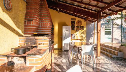 Refúgio e diversão para FAMÍLIAS a 60 min de SP - Piscina, Churrasqueira, wifi 300Mbps - PETFRIENDLY - Foto 4, stove