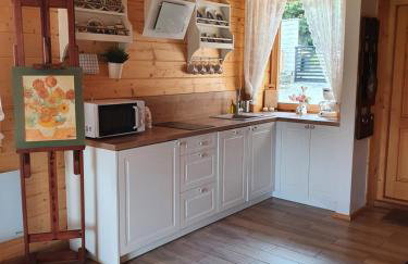 Borowikowe Zacisze drewniane domy z kominkami - Foto 22