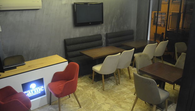 Sitzecke in der Lobby