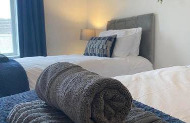 The Retreats 2 Kenfig Hill Pet Friendly 2 Bedroom Flat with King Size bed twin beds and sofa bed sleeps up to 5 people - Foto 8