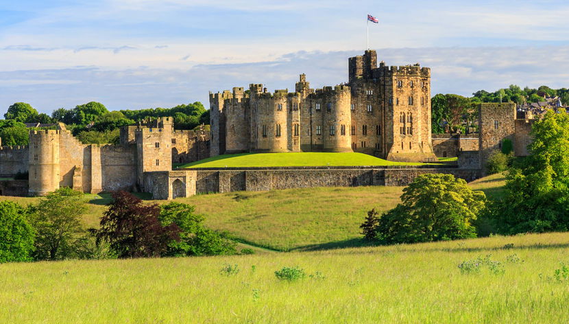 Ingresso do Castelo de Alnwick