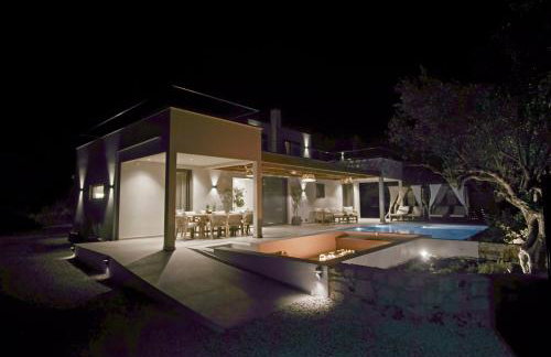 Villa Mourelo luxury villa in chania with private pool jacuzzi - Foto 79