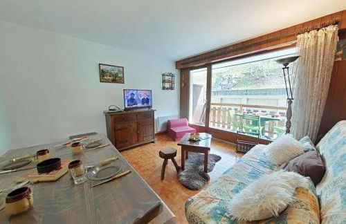 Studio cabine 4 pers. au pied des pistes avec parking - FR-1-241-227 - Foto 3