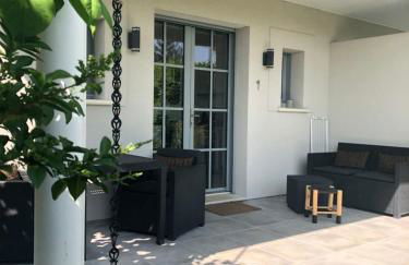 Bel Air Studios-Terrasse couverte-Jardinet-Vue Pont de Normandie-Parking privé - Foto 1