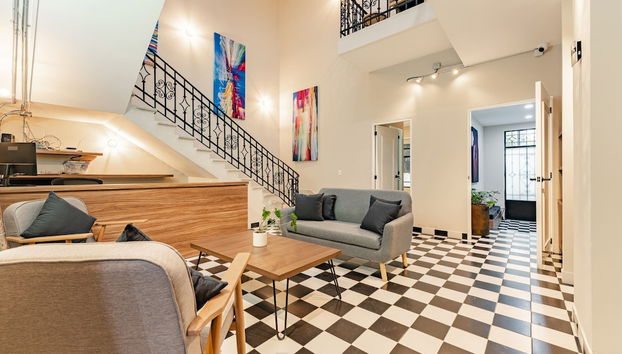 Sala de estar do lobby