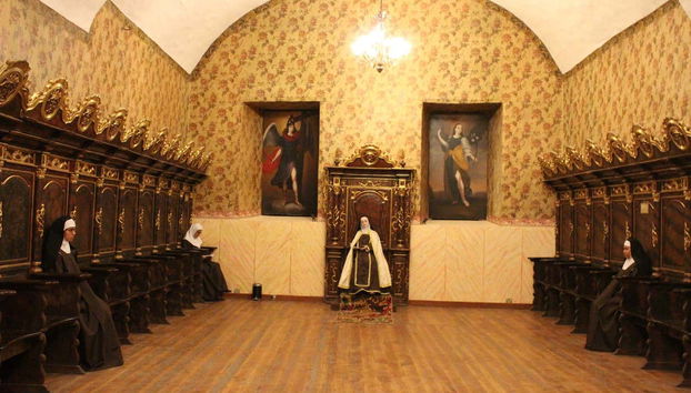 Inside the convent