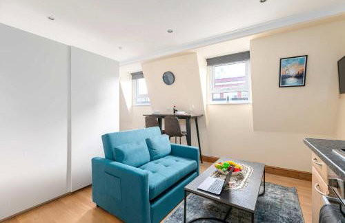 Shoreditch Studio Apartment With Balcony in Old Street & Shoreditch Sleeps 3 - Foto 1