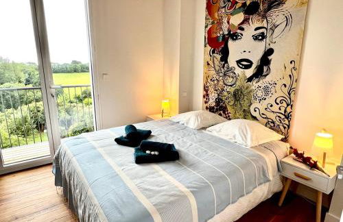 La Villa Océane, Elegante, Plages, GR34, 2-8 pers - Foto 43