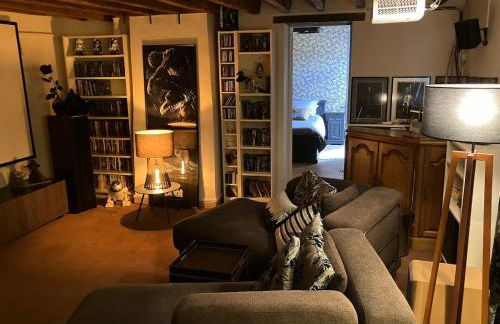 La Fontaine du Perche - Home Cinéma, Sauna, SPA, piscine intérieure chauffée jusqu'à fin novembre - Foto 44