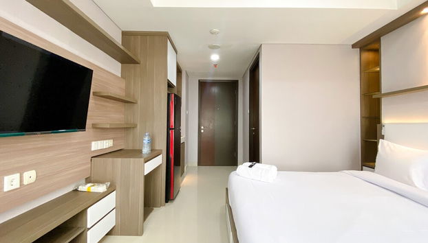 Modern And Comfy Studio At Pollux Chadstone Apartment - Foto 5, Habitación