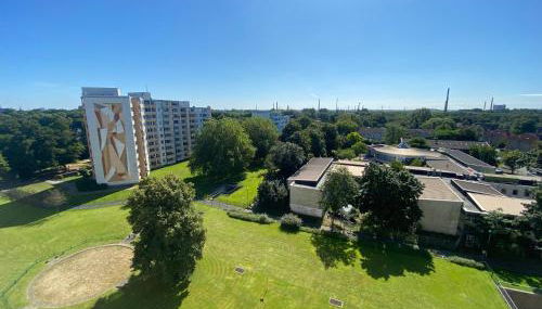Duisburg von oben 3,5 Zimmer 8.OG frisch saniert - Foto 2, Garden, Garden view