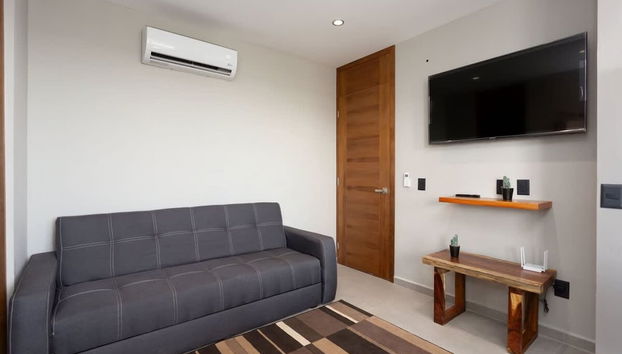 1 Br w Park Views in Condo w Gym Sauna Steam - Foto 2, Habitación