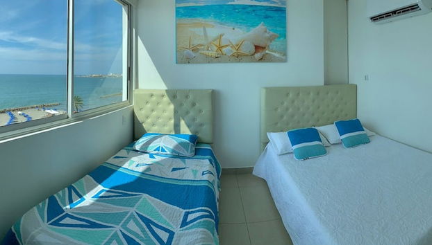 Apartment P1-6 Facing the sea With Pool and Wifi - Foto 5, Habitación